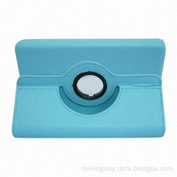 2 7-inch/360° Rotating Stand Holder Leather Case/Cover for Samsung Galaxy Tab P3100/P3110